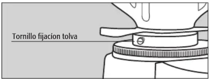 Tornillo fijacion tolva