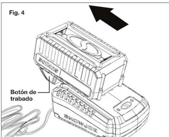 Snow Joe 24VSS12XR - Carga de la bateria - 4