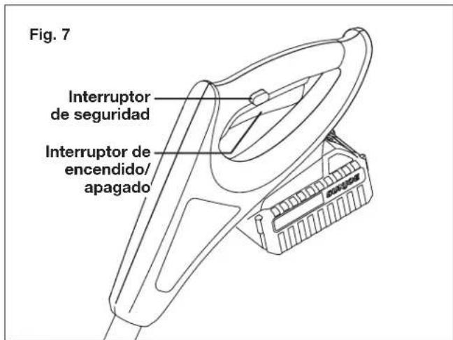 Snow Joe 24VSS12XR - Encendido de laquina - 2