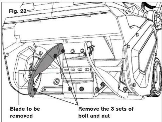Snow Joe 24VX4SB21 - Replacing Auger Blades - 3