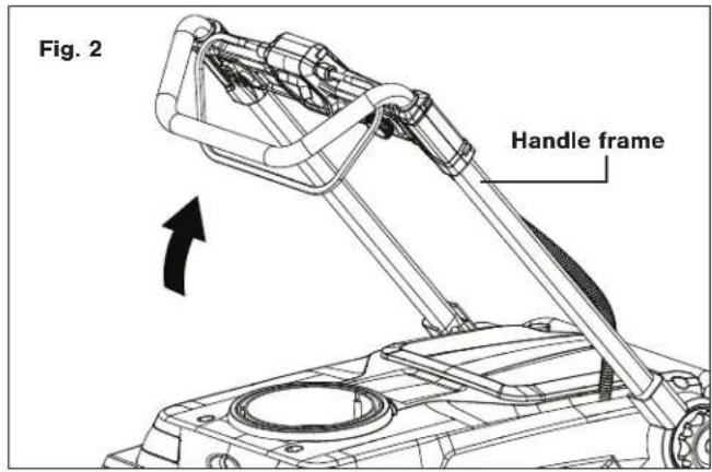 Snow Joe 24VX4SB21 - Adjusting the Handle Frame - 2