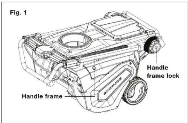 Snow Joe 24VX4SB21 - Adjusting the Handle Frame - 1