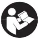 Snow Joe 24VX4SB21 - Safety Symbols - 1