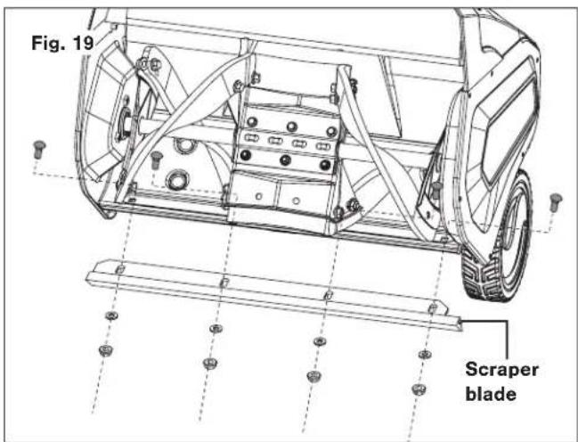 Snow Joe 24VX4SB21 - Replacing Scraper Bar - 1