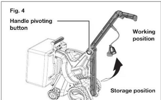 Sun Joe SBJ807E - 2-Position Height Adjustment: - 3