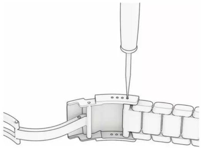 GARMIN MARQ Aviator (Gen 2) - Conseils pour ajuster le bracelet en métal - 2