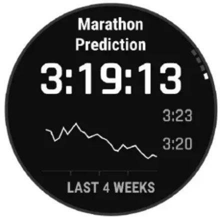 GARMIN MARQ Aviator (Gen 2) - Affichage de vos prévisions de temps de course - 1