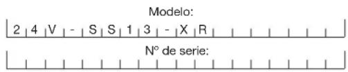 Snow Joe 24VSS13XR - Modelo y número de serie - 1