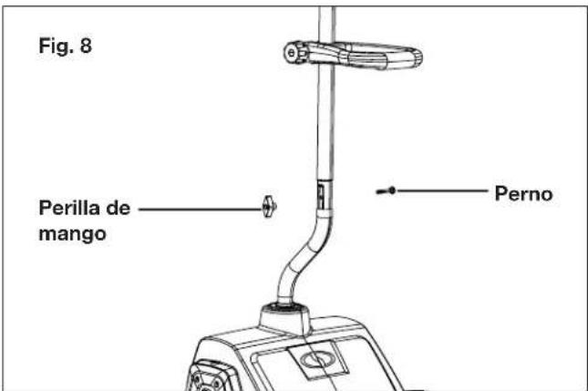 Snow Joe 24VSS13XR - Conexión de los mangos - 4