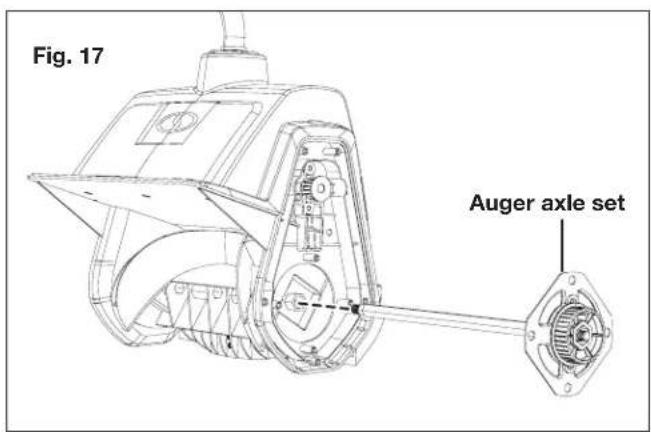 Snow Joe 24VSS13XR - Replacing the Auger - 6