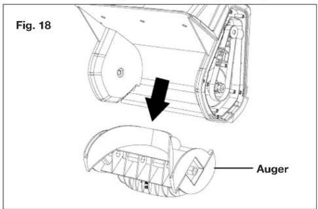 Snow Joe 24VSS13XR - Replacing the Auger - 7