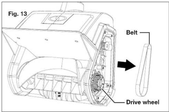Snow Joe 24VSS13XR - Replacing the Auger - 2