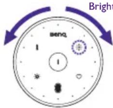 BENQ ScreenBar Halo CR20_C - Brightness Control - 1