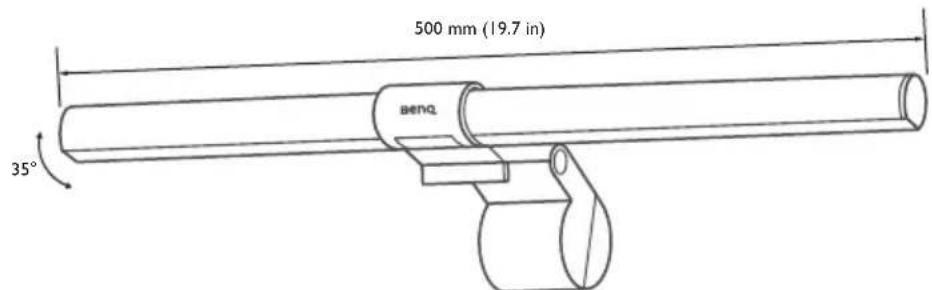 BENQ ScreenBar Halo CR20_C - Spécifications - 1
