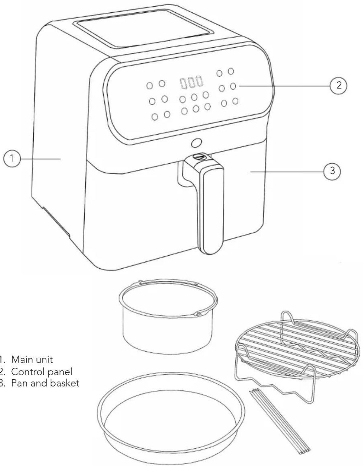 WILFA Crispier 5.5 AF2B550 - PRODUCT OVERVIEW - 1