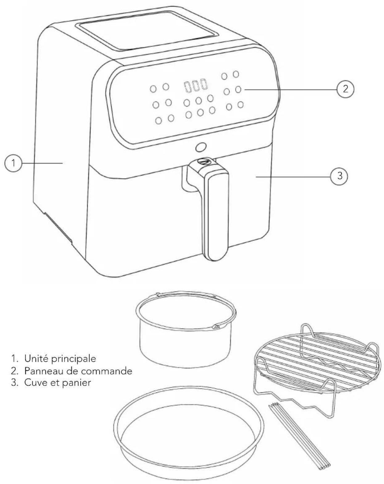 WILFA Crispier 5.5 AF2B550 - Aperçu du produit - 1