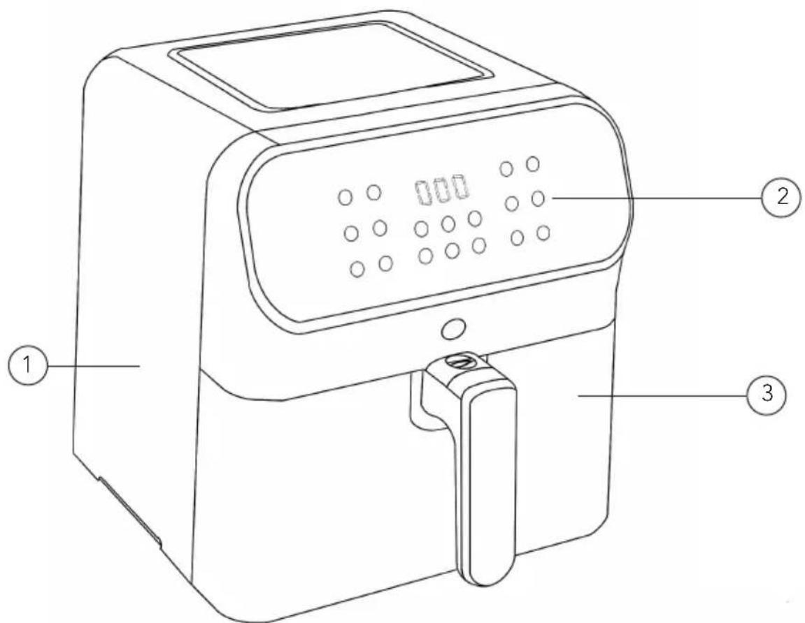 WILFA Crispier 5.5 AF2B550 - OPIS OGÓLNY PRODUKTU - 1