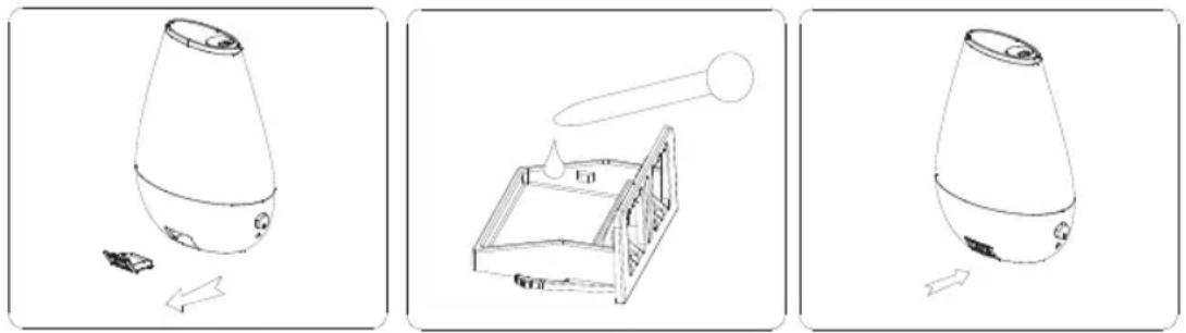 WILFA Lotus HU44W - BEDIENING - 1