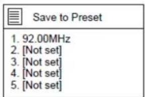 LENCO DIR261 - Station storing or preset: - 1