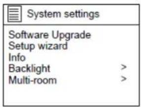 LENCO DIR261 - SYSTEM SETTINGS: - 2