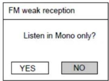 LENCO DIR261 - FM menu.: - 3