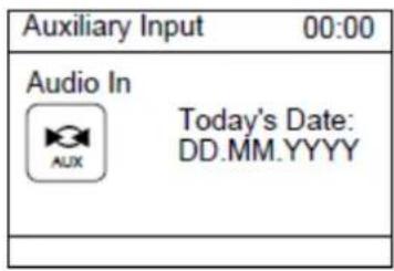 LENCO DIR261 - To play audio with Aux in mode - 2