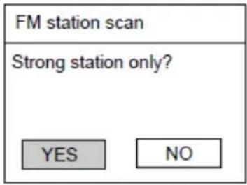 LENCO DIR261 - FM menu.: - 2