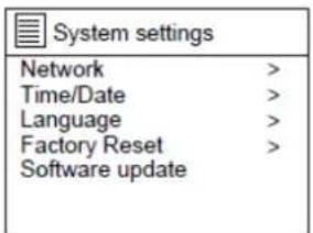 LENCO DIR261 - SYSTEMEINSTELLUNGEN: - 1