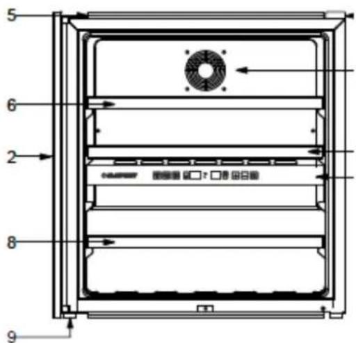 BLAUPUNKT 5WK610FF0 - DESCRIPTION OF THE APPLIANCE - 1