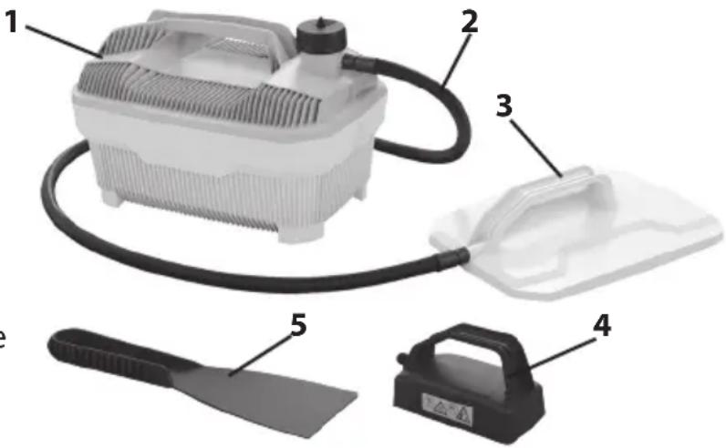 WAGNER SteamForce Plus - Leveringsomvang - 1