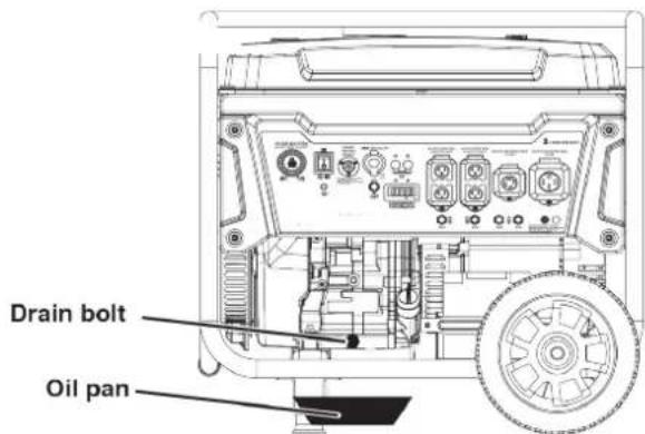 WESTINGHOUSE WGen12000c - ENGINE OIL CHANGE - 1