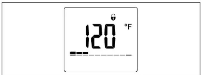 STIEBEL ELTRON Tempra Trend - Display-lock parameter setting - 2
