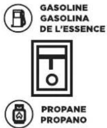 WESTINGHOUSE WGen12000DFc - SÉLECTEUR DE CARBURANT - 1