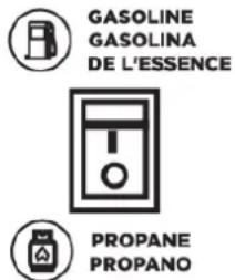 WESTINGHOUSE WGen12000DFc - FUEL SELECTOR SWITCH - 1