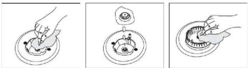 CONTINENTAL EDISON CECP9060BODX - Nettoyage de la TABLE de cuisson - 1