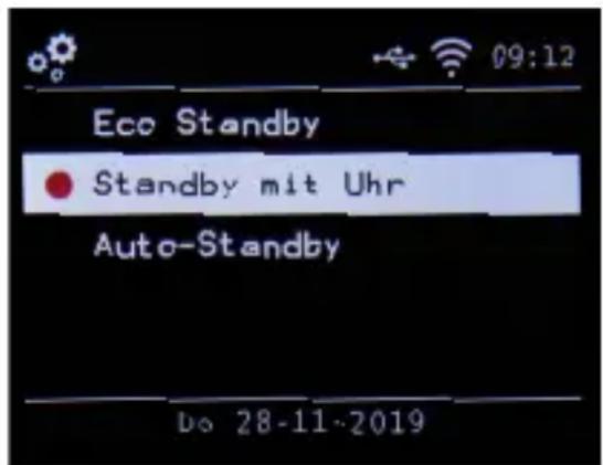 Telestar DIRA M 12i - Modalità Standby - 2