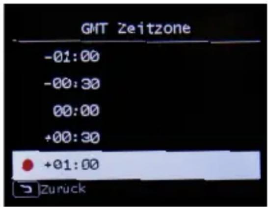 Telestar DIRA M 12i - GMT time zone - 1