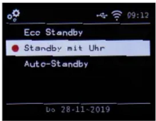 Telestar DIRA M 12i - Standby Modus - 1