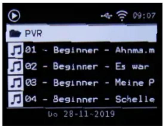 Telestar DIRA M 12i - La riproduzione USB - 1