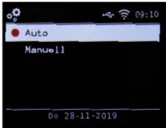 Telestar DIRA M 12i - Datum- en tijdmodus - 1