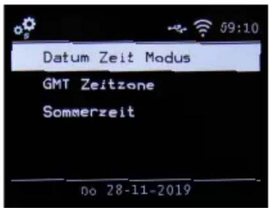 Telestar DIRA M 12i - Date time - 1