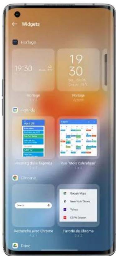 Widgets Horloge 19:30 19 30 SIL - 24.1% Chrome - 24.1% Horloge Horloge Albumin Agenda April 25 Eduenis New York Times New York Times Google Maps New York Times Valves ESPN Goover Flaming dans Fagenda 7 x 1 Vise "Moin calendaire" 4 x 1 Chrome Search Recherche avec Chrome 4 x 1 Favoris de Chrome 3 x 2 Drive