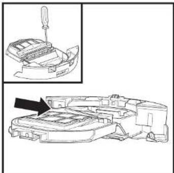 SHARK AI Ultra 2in1 RV2600WSEU - TÖMMA ROBOTDAMMSUGARENS DAMMBEHÄLLARE - 4