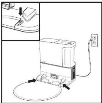 SHARK AI Ultra 2in1 RV2600WSEU - CLEANING SENSORS AND CHARGING CONTACTS - 2