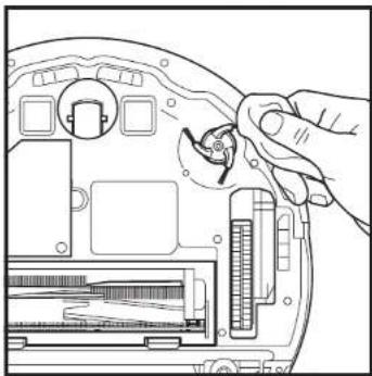 SHARK AI Ultra 2in1 RV2600WSEU - LIMPAR A ESCOVA LATERAL - 1