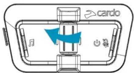 CARDO Packtalk Outdoor - FONCTIONS AUDIO DE BASE - 3