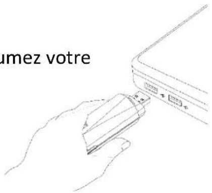 Edimax EW7822UMX - III-1. Insérer l'adaptateur USB - 2