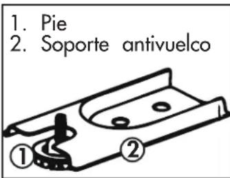 DANBY DRCA240BSS - SOPORTE - 1