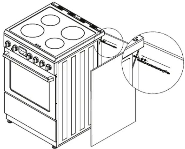 DANBY DRCA240BSS - Dispositif anti-basculement - 3