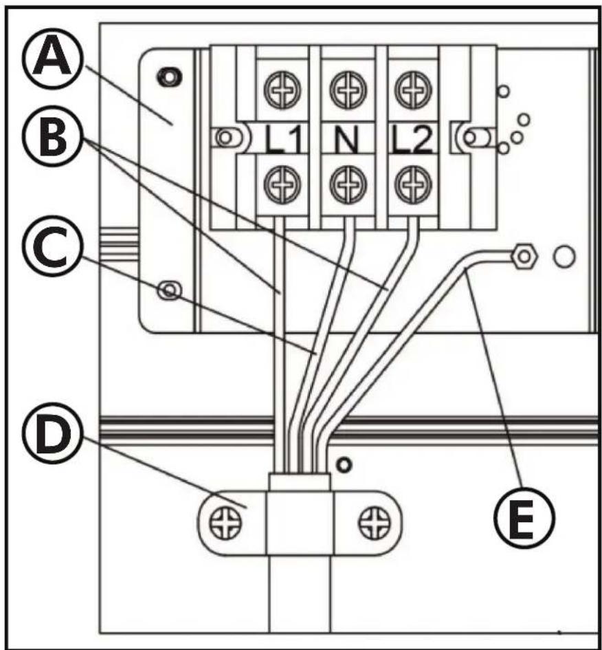 DANBY DRCA240BSS - 4-WIRE POWER CORD INSTALLATION - 1
